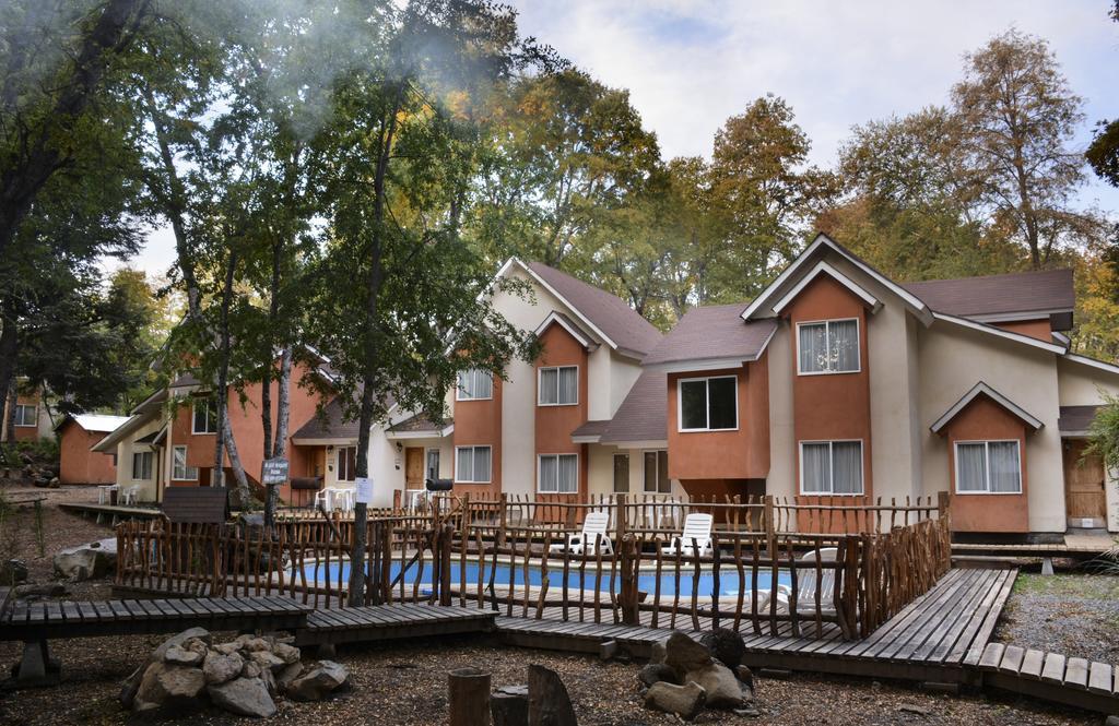 Hotel Y Cabanas Borde Andino Лас Транкас Экстерьер фото